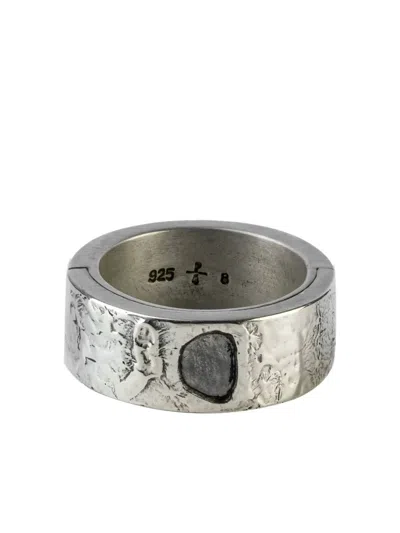 Parts Of Four Sterling Silver Sistema Diamond Ring