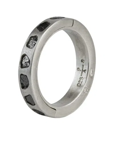 Parts Of Four Sterling Silver Sistema Diamond Ring In Neutral