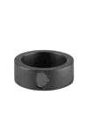 Parts Of Four Sterling Silver Sistema Diamond Ring In Black