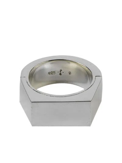 Parts Of Four Sterling Silver Sistema Ring In Metallic