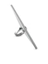 Parts Of Four Sterling Silver Sistema Ring In Metallic