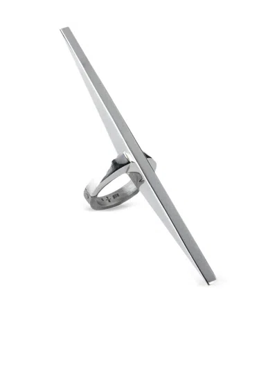 Parts Of Four Sterling Silver Sistema Ring In Metallic