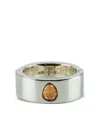 Parts Of Four Sterling Silver Sistema Sapphire Ring In 银色