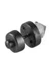 Parts Of Four Sterling-silver Stud Quartz Earring In Metallic
