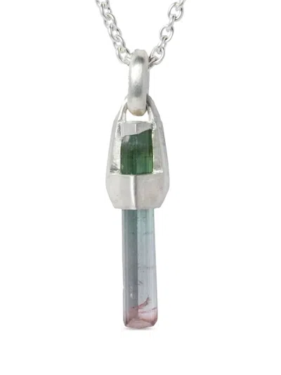 Parts Of Four Talisman Specimen Halskette Aus Sterlingsilber In Silver