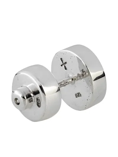 Parts Of Four Stud Earring In Silver
