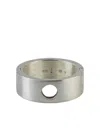 Parts Of Four Subtraction Bore Ring In Silver