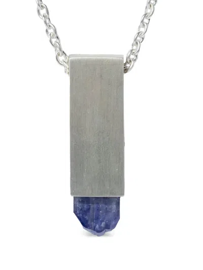 Parts Of Four Talisman Cuboid Necklace In Silver