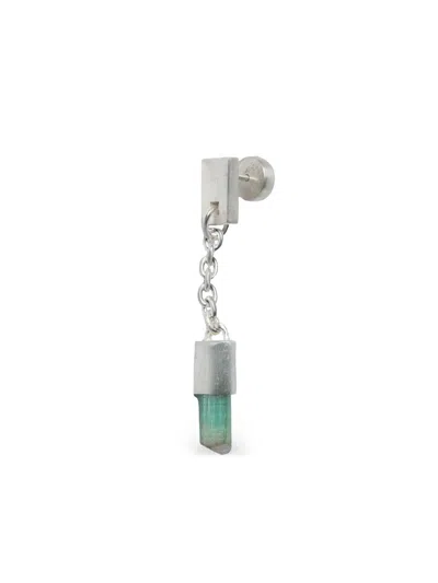 Parts Of Four Talisman Dangle Earring In Silver