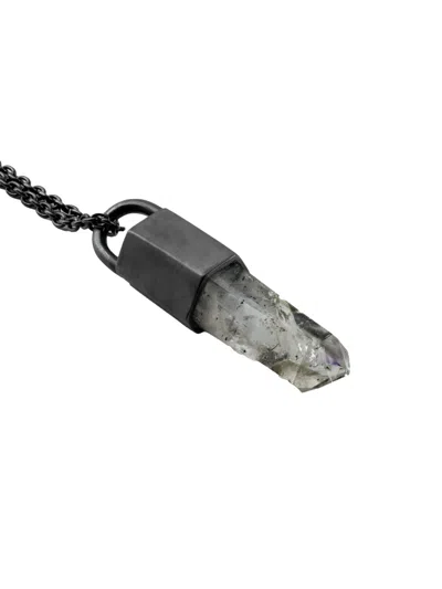 Parts Of Four Talisman Necklace In Black