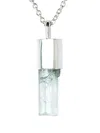 Parts Of Four Talisman Necklace In Silver