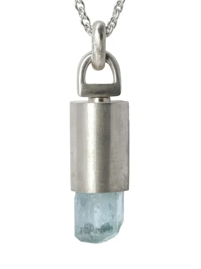 Parts Of Four Talisman Necklace In Silver