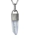 Parts Of Four Talisman Necklace In Silver