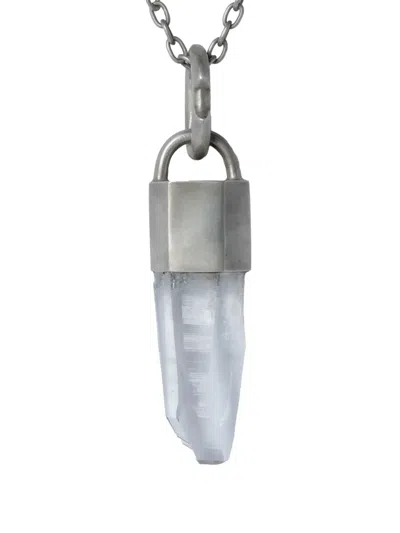 Parts Of Four Talisman Necklace In Silver