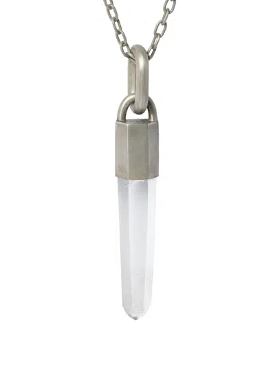 Parts Of Four Talisman Necklace In Silver