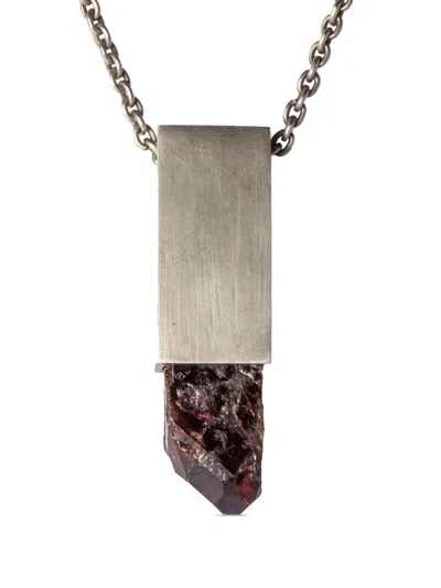 Parts Of Four Talisman Necklace In Silver