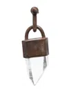 Parts Of Four Talisman Padlock Charm In Metallisch