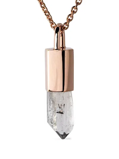 Parts Of Four Talisman Pendant Necklace In Gold
