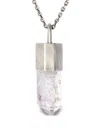 Parts Of Four Talisman Specimen Pendant Necklace In 银色