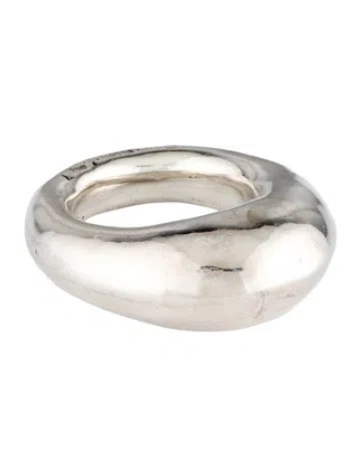 Pre-owned Parts Of Four Tall Mountain Band Ring In Multicolor
