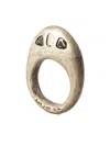Parts Of Four Tall Mountain Diamond Ring In Silver