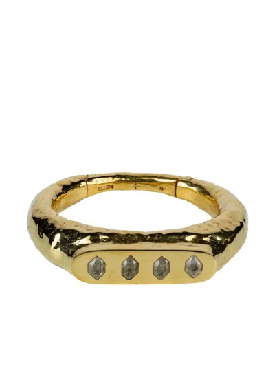 Parts Of Four Thin Roman Bracelet In Gold
