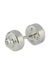 Parts Of Four Tiny Stud Earrings In Metallic