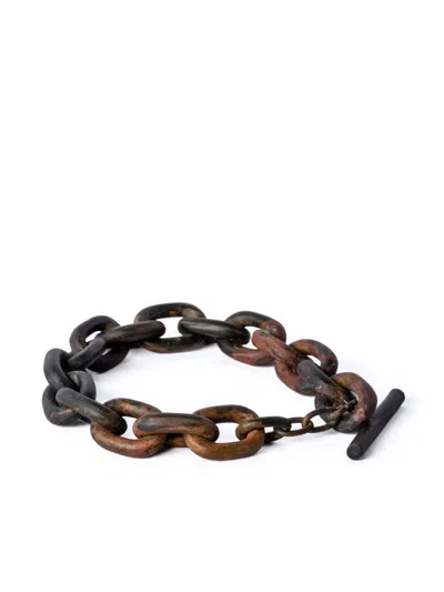 Parts Of Four Toggle Chain Bracelet In Black