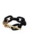 Parts Of Four Toggle Chain Bracelet In Black