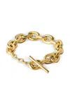 Parts Of Four Toggle Chain Bracelet In Gold
