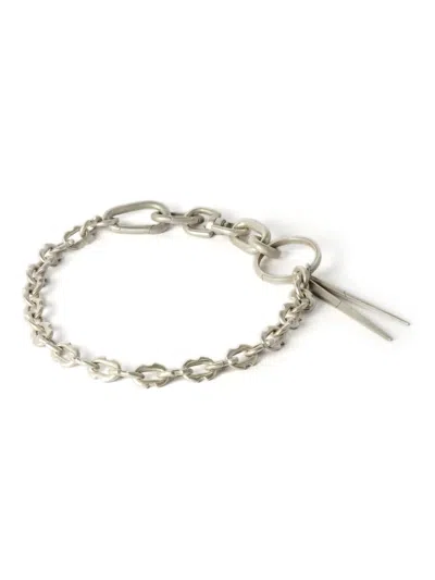Parts Of Four Totem Cable-chain Link Necklace In Silver