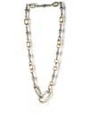 Parts Of Four Totem Cable-chain Link Necklace In Silver