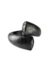Parts Of Four Twisted Druid Diamond Ring In Black