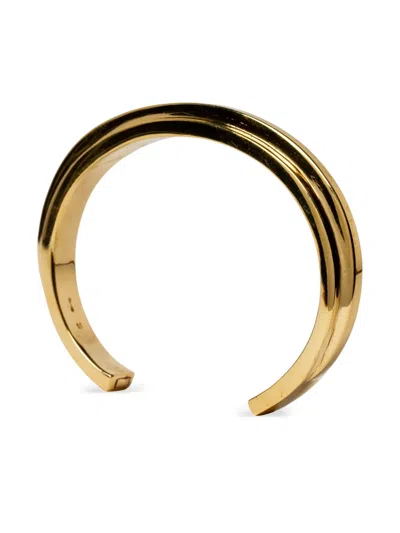 Parts Of Four Ultra Reduction Ridge Bracelet In Gold