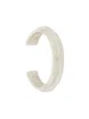 Parts Of Four Ultra Reduction Ridge Bracelet In Silver