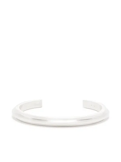 Parts Of Four Ultra Reduction Ridge Bracelet In Silver
