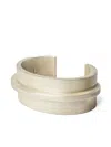 Parts Of Four Ultra Reduction Ridge Cuff Bracelet In Neutrals