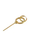 Parts Of Four V2 Hoop Earring In Gold