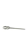 Parts Of Four V2 Hoop Earring In Silver
