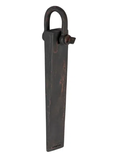 Parts Of Four Wedge Charm In Black