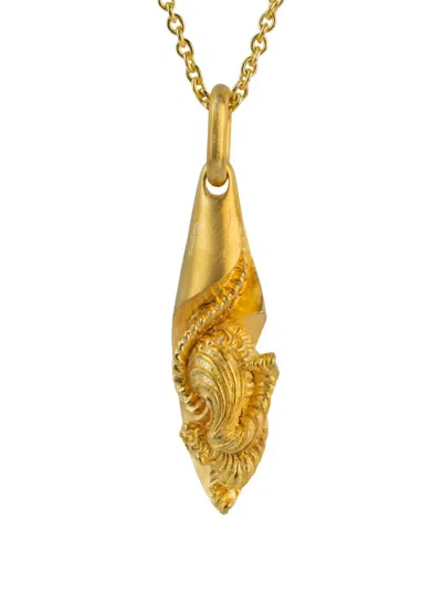 Parts Of Four X Dualflow Chrysalis Necklace In Gold