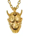 Parts Of Four X Dualflow Hannya Necklace In Gold