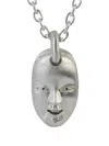 Parts Of Four X Dualflow Mask Necklace In Metallic