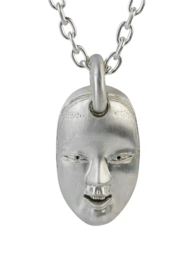 Parts Of Four X Dualflow Mask Necklace In Metallic