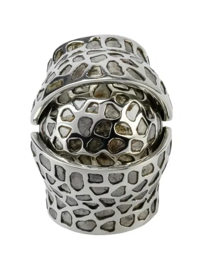 Parts Of Four X Fangophilia Joint Pure Ring In Silver