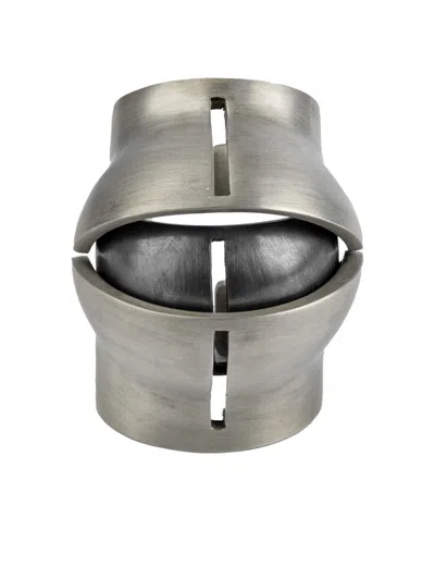 Parts Of Four X Fangophilia Joint Crevice Ring In Silver