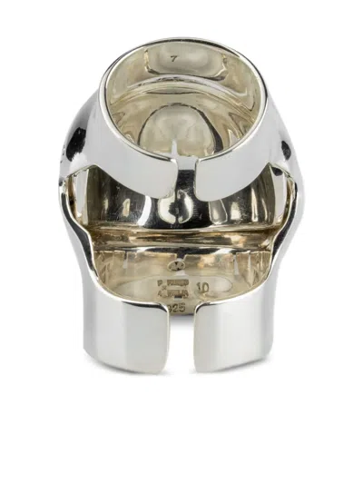 Parts Of Four X Fangophilia Sterling-silver Joint Pure Ring