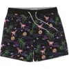 Party Pants Big Putt Swim Trunks In Black