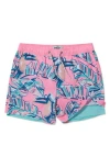 Party Pants Captain Toucan Sport Swim Trunks In Pink