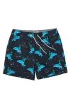 Party Pants Nice Dreams Swim Trunks In Black